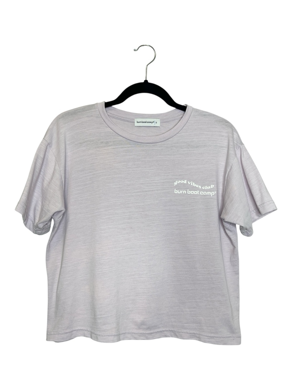 Burn Boot Camp Good Vibes Club Tee size Small